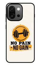 No Pain No Gain OnePlus 13s Glass Case