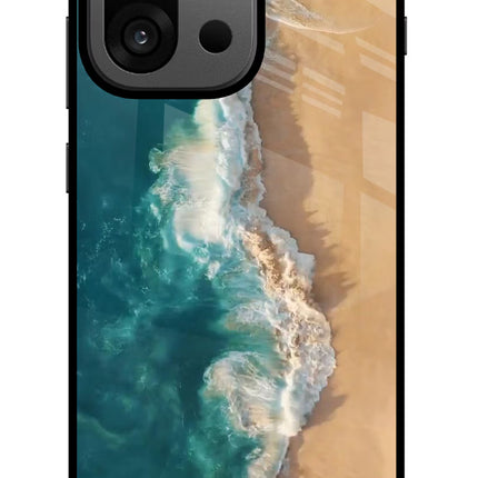 Ocean Beach OnePlus 13s Glass Case