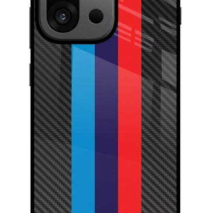 BMW Stripes Pattern OnePlus 13s Glass Case