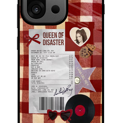 Queen of Disaster OnePlus 13s Glass Case
