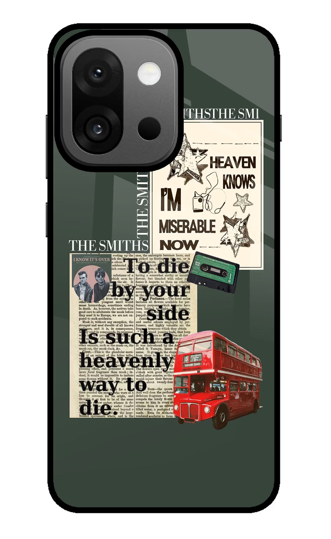 The Smiths OnePlus 13s Glass Case Back Cover by Casekaro