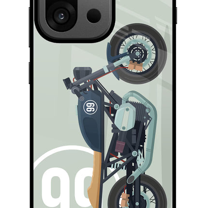 Classic Cafe Racer 99 OnePlus 13s Glass Case