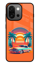 Palm Drive 80s OnePlus 13s Glass Case