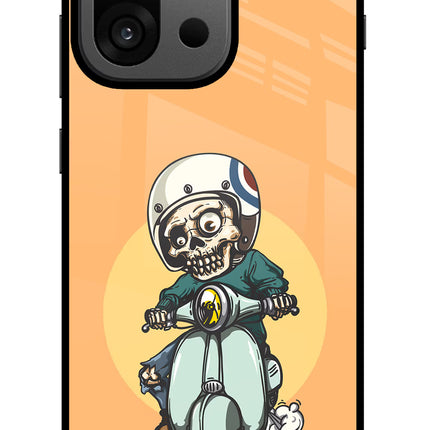 Undead Biker OnePlus 13s Glass Case