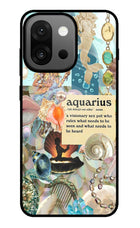 Aquarius Zodiac OnePlus 13s Glass Case