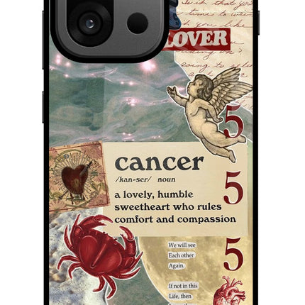 Cancer Zodiac OnePlus 13s Glass Case