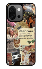 Capricorn Zodiac OnePlus 13s Glass Case
