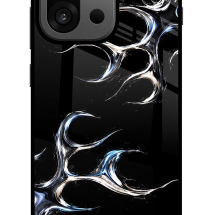 Chrome Tribal OnePlus 13s Glass Case