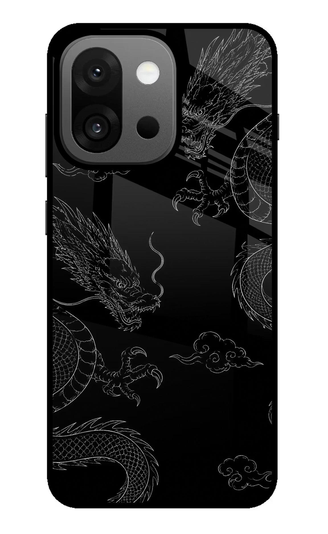 Twin Dragons OnePlus 13s Glass Case