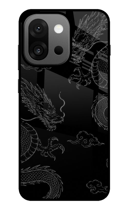 Twin Dragons OnePlus 13s Glass Case