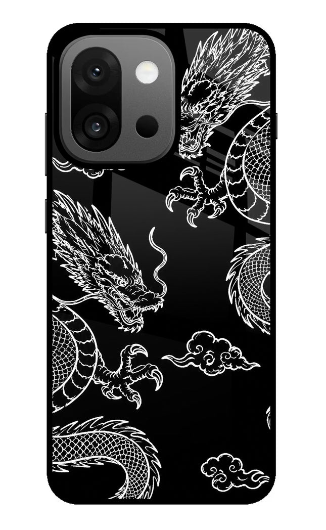 Twin Dragons OnePlus 13s Glass Case