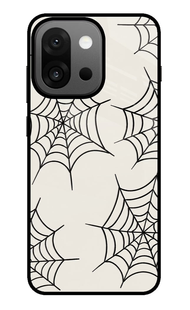 Spider Web OnePlus 13s Glass Case