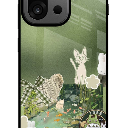 Aesthetic anime OnePlus 13s Glass Case