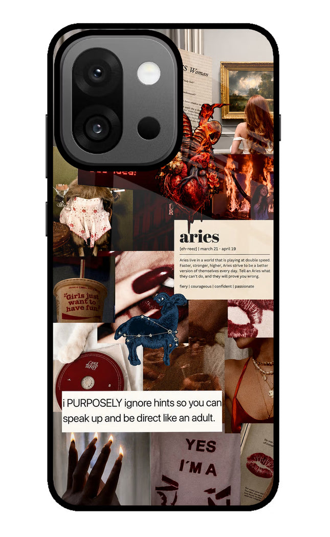 Zodiac Aries OnePlus 13s Glass Case