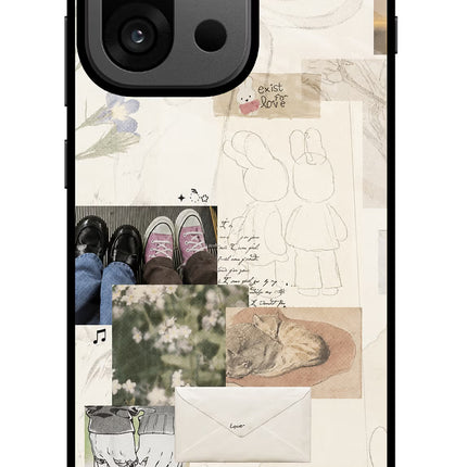 Soft Aesthetic OnePlus 13s Glass Case