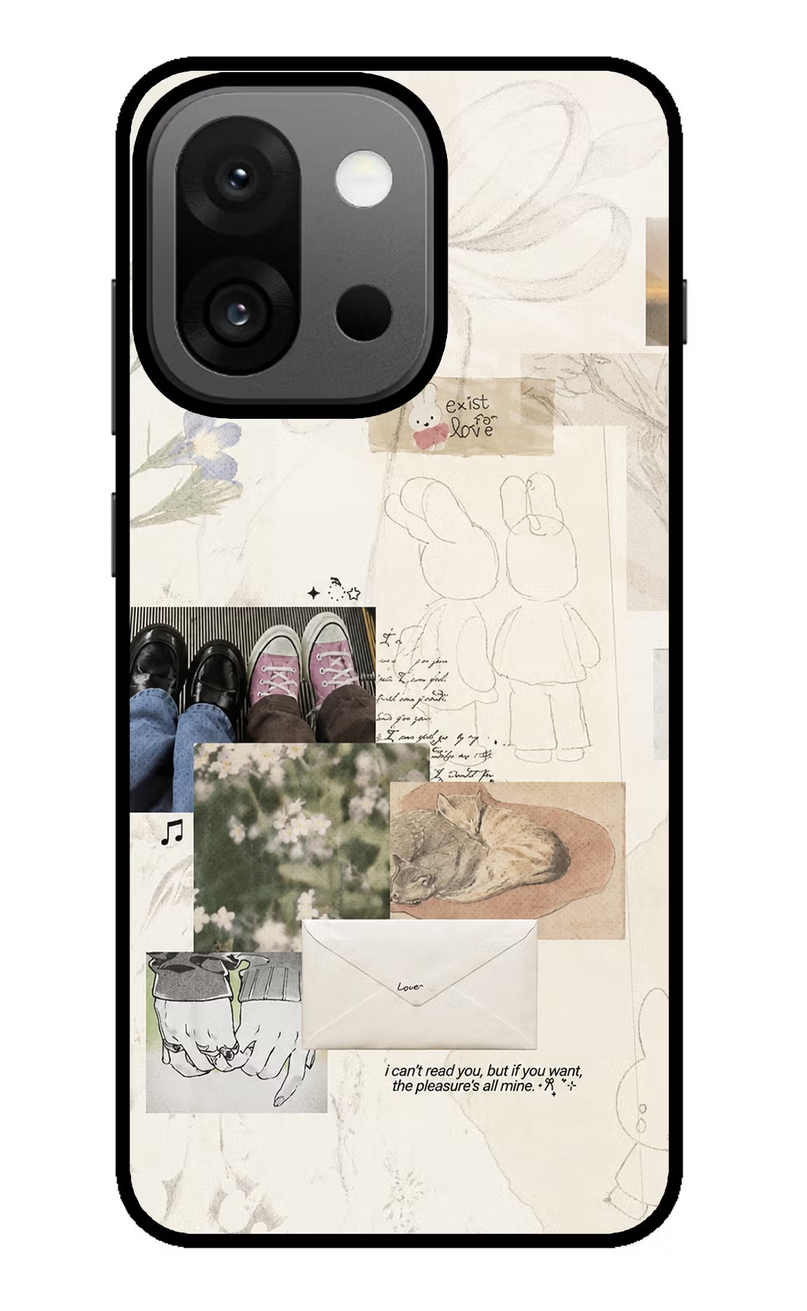 Soft Aesthetic OnePlus 13s Glass Case
