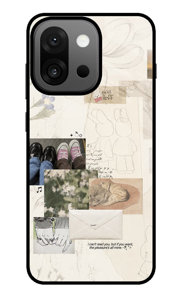 Soft Aesthetic OnePlus 13s Glass Case