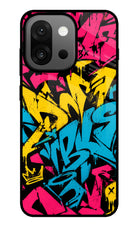 Graffiti Vibe OnePlus 13s Glass Case