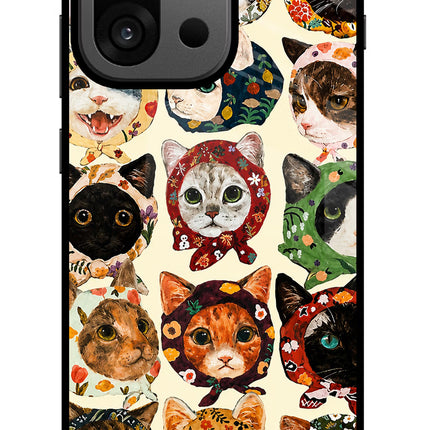 Cool Cat OnePlus 13s Glass Case