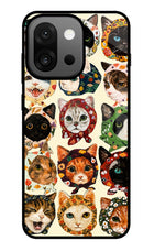 Cool Cat OnePlus 13s Glass Case