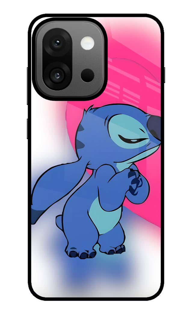 Stitch Hug OnePlus 13s Glass Case