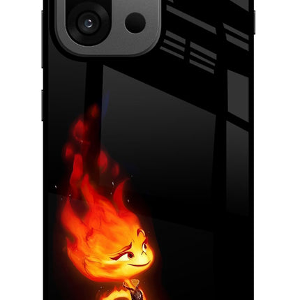 Ember Flame OnePlus 13s Glass Case