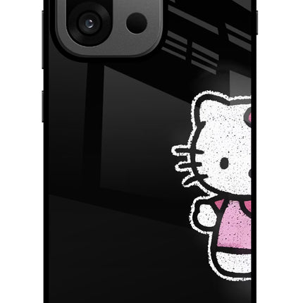 Kitty Charm OnePlus 13s Glass Case