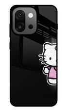 Kitty Charm OnePlus 13s Glass Case
