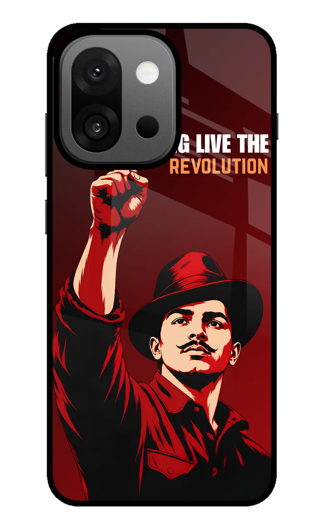 Bhagat Singh Revolution OnePlus 13s Glass Case