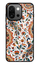White Mayura OnePlus 13s Glass Case