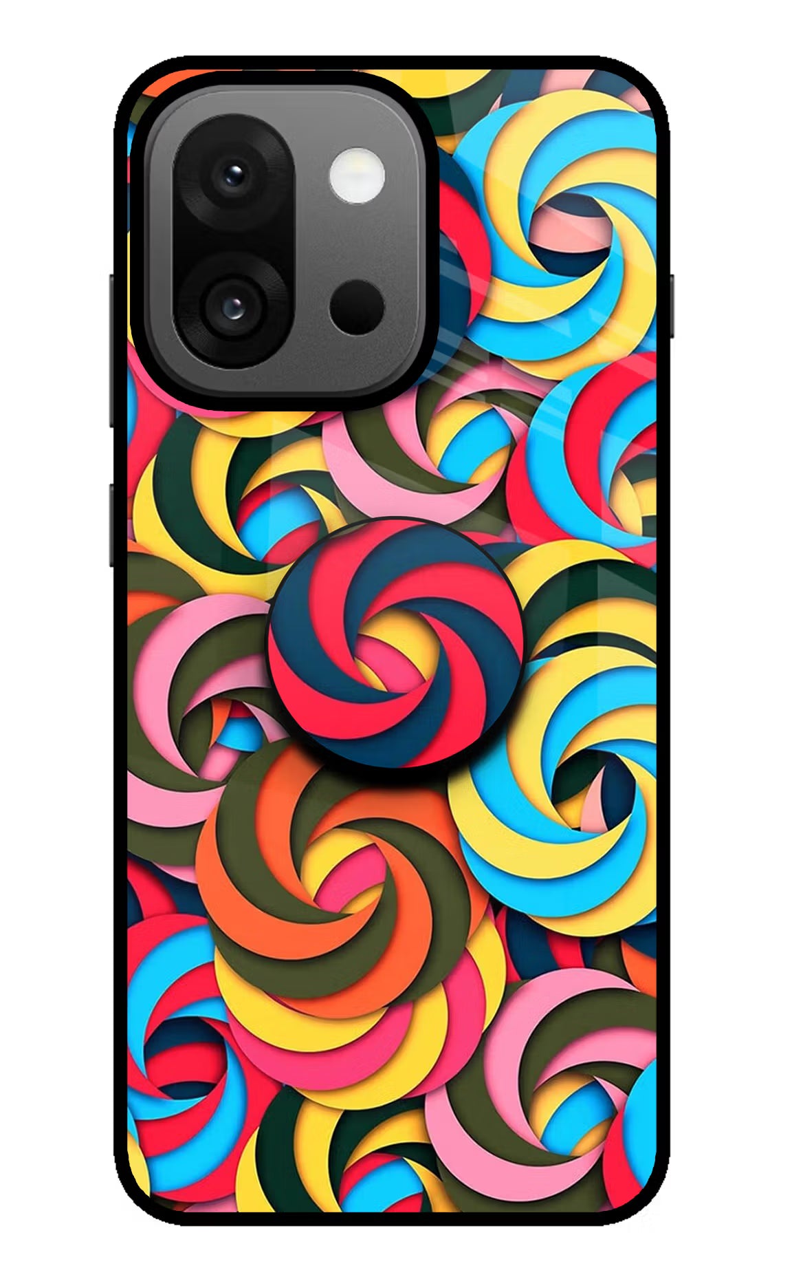 Spiral Pattern OnePlus 13s Pop Case by Casekaro