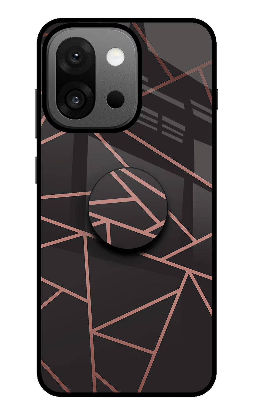 Geometric Pattern OnePlus 13s Pop Case, Glass case