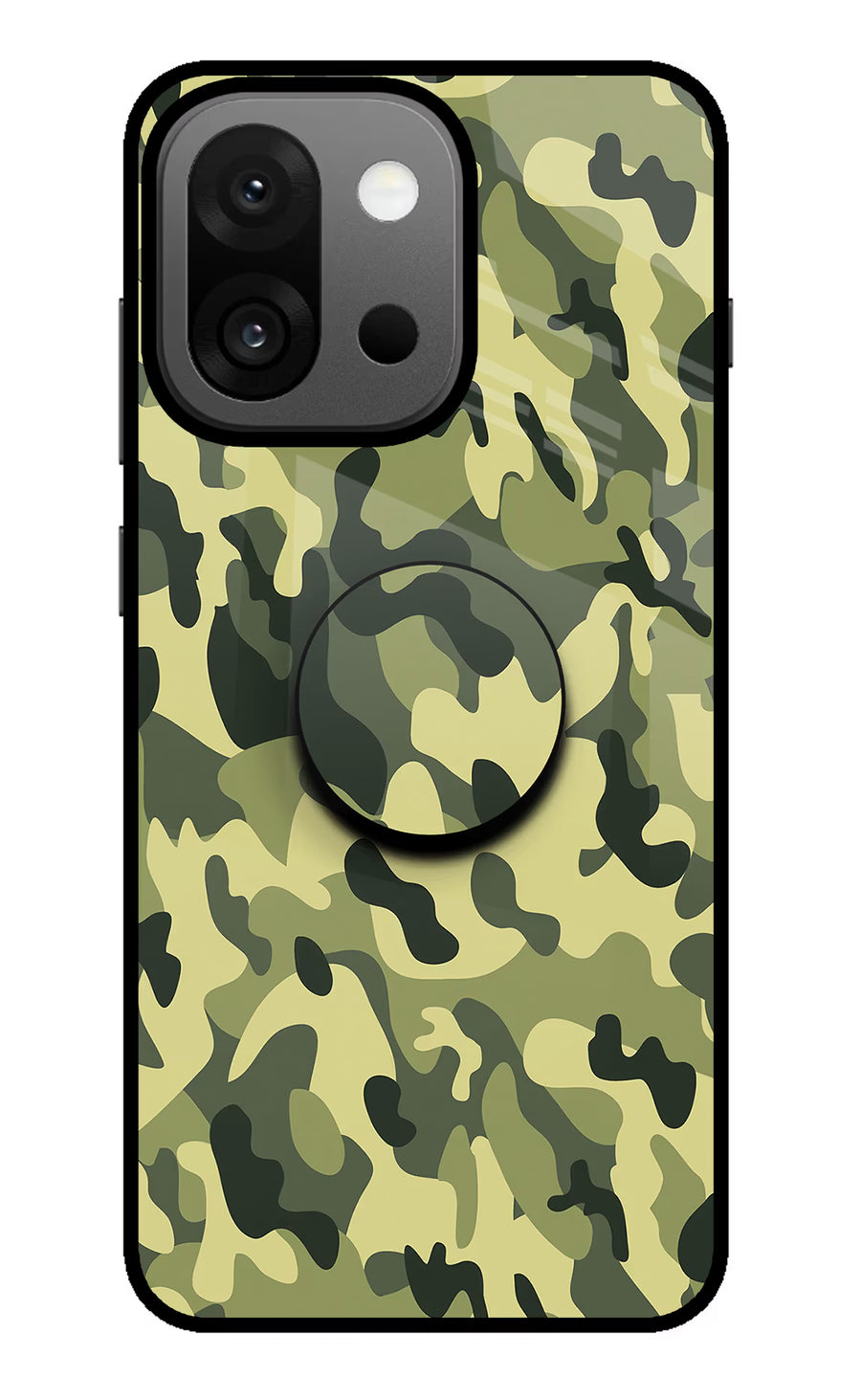 Camouflage OnePlus 13s Pop Case, Glass case