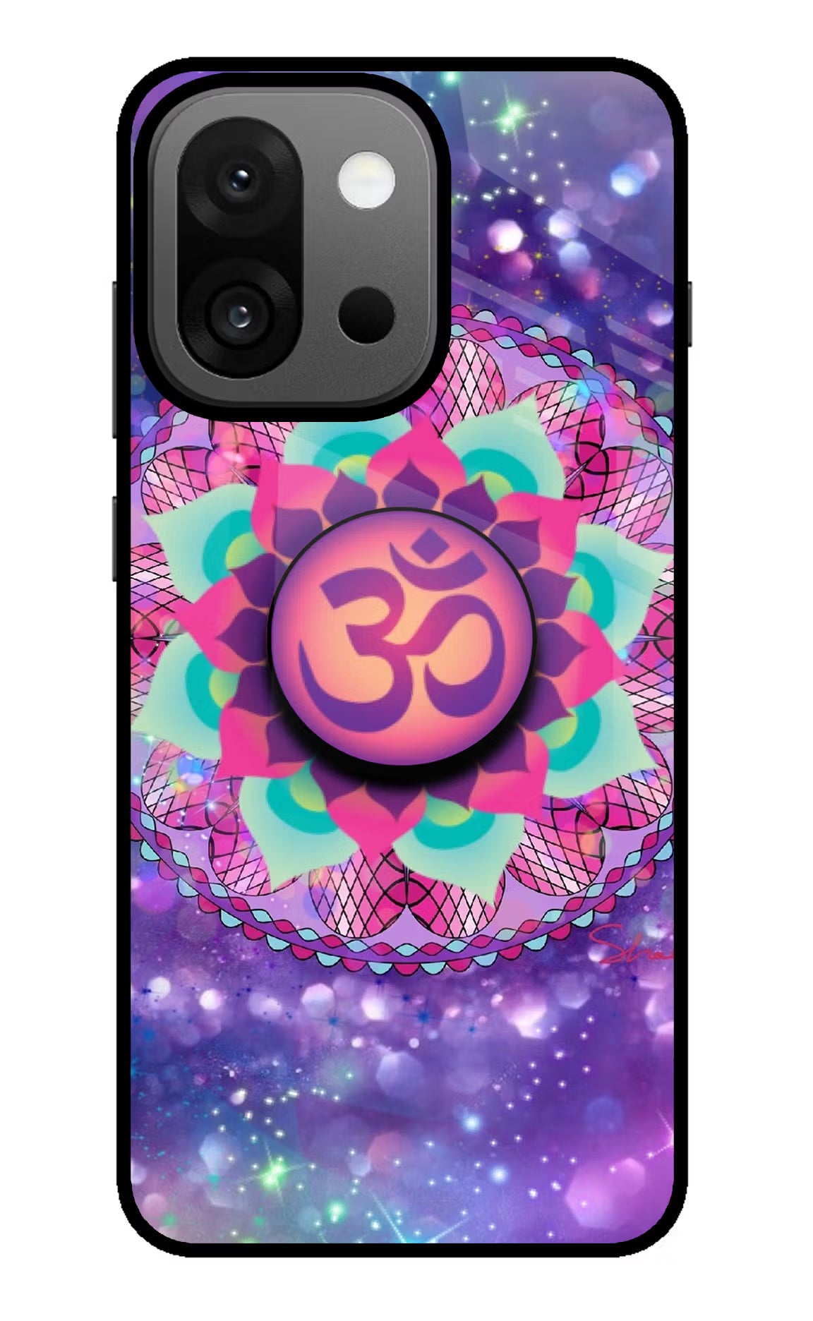 Om Purple OnePlus 13s Pop Case by Casekaro