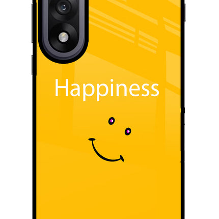 Happiness With Smiley OnePlus Nord 5 Glass Case