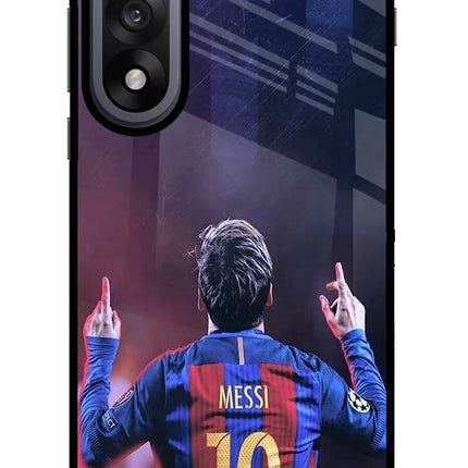 Messi OnePlus Nord 5 Glass Case Back Cover by Casekaro