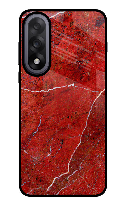 Red Marble Design OnePlus Nord 5 Glass Case