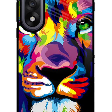 Lion OnePlus Nord 5 Glass Case