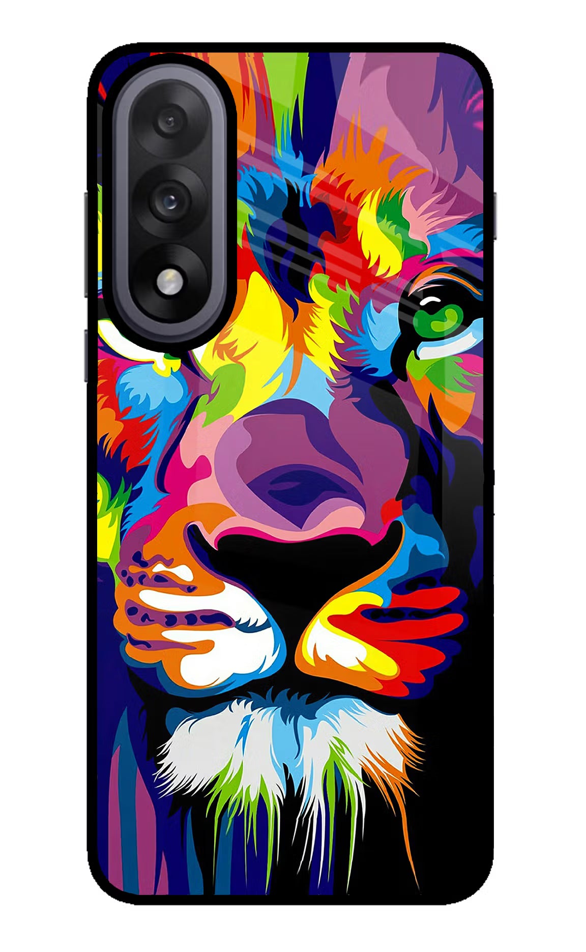 Lion OnePlus Nord 5 Glass Case Back Cover by Casekaro