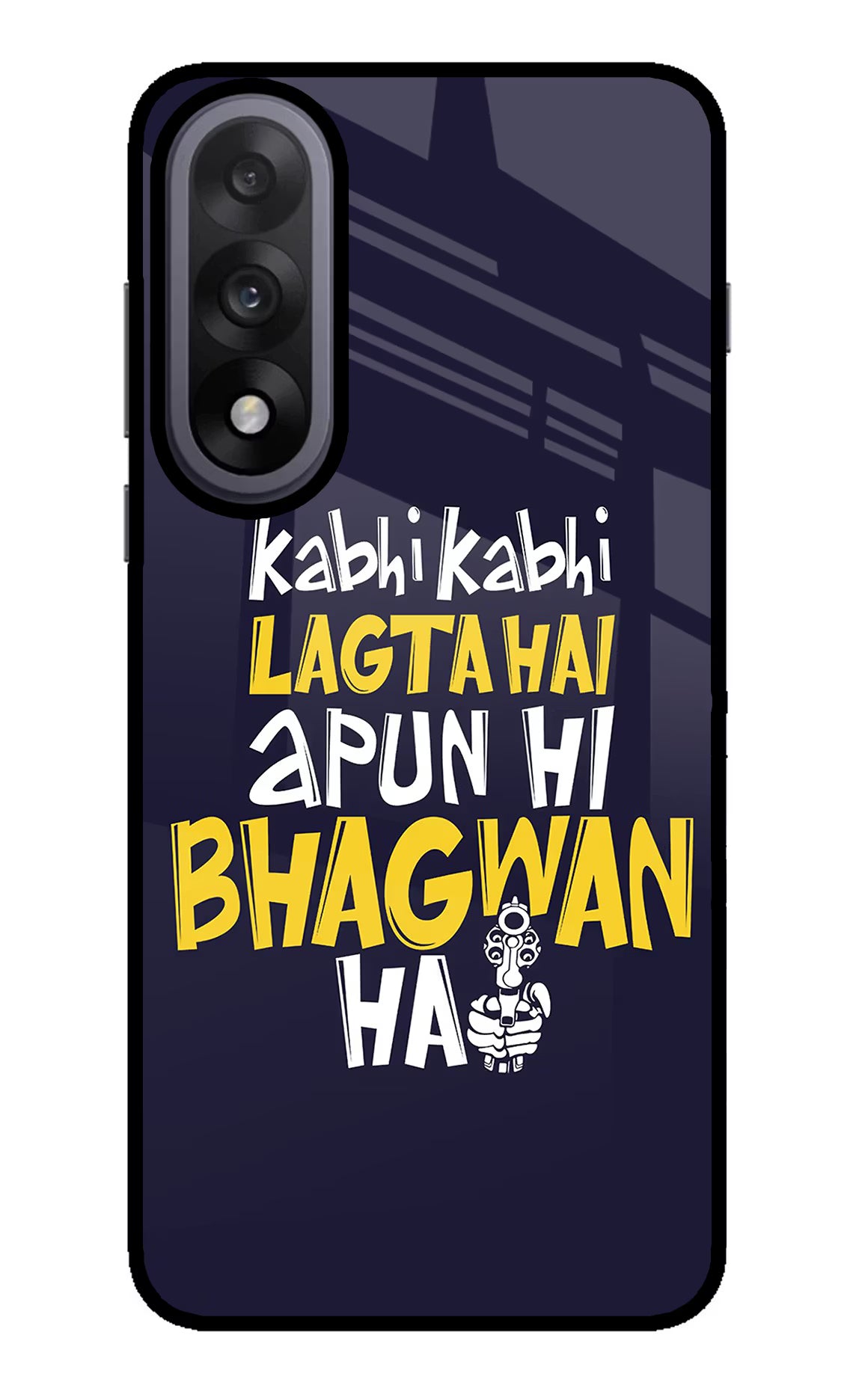 Kabhi Kabhi Lagta Hai Apun Hi Bhagwan Hai OnePlus Nord 5 Glass Case