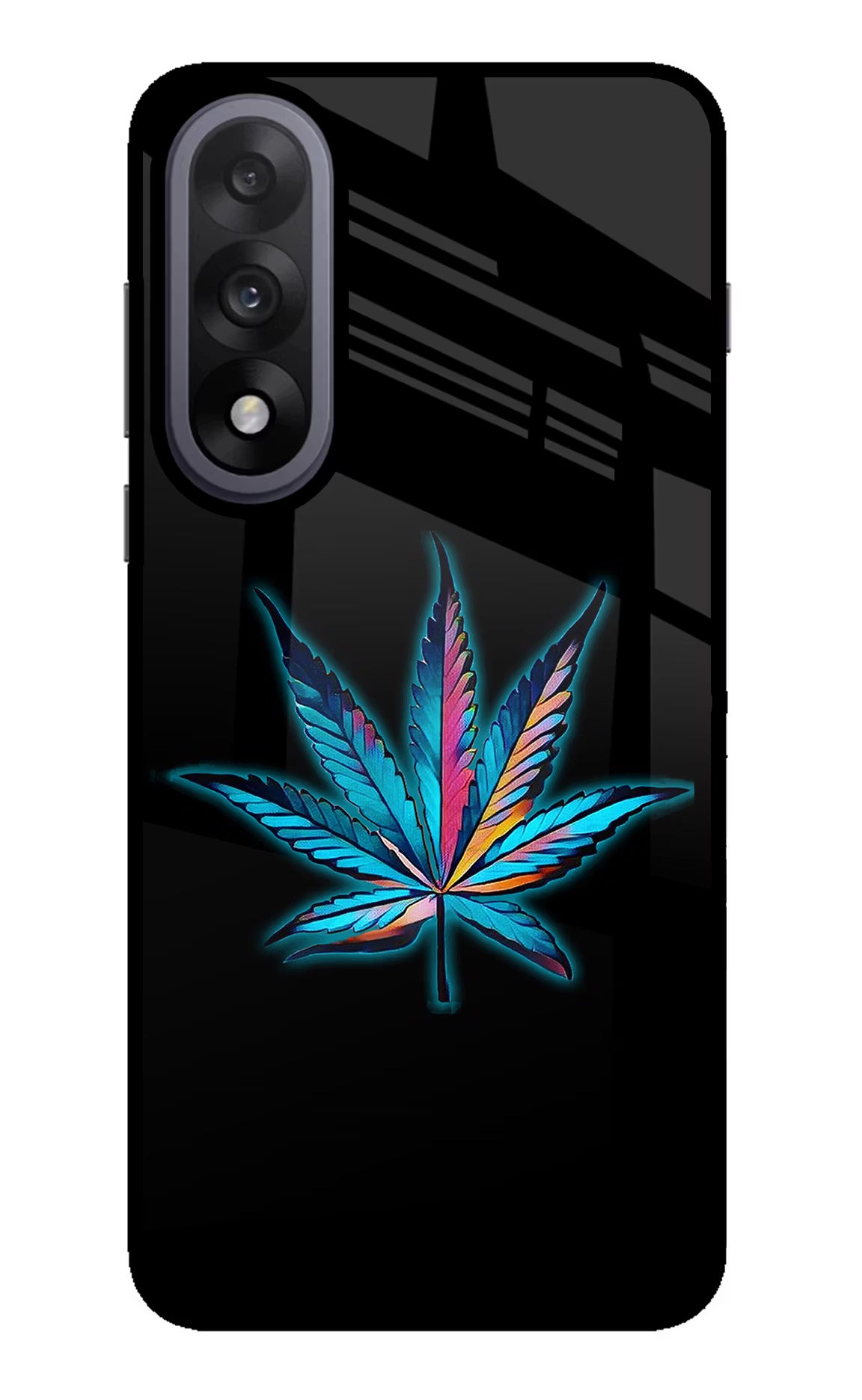 Weed OnePlus Nord 5 Glass Case Back Cover by Casekaro