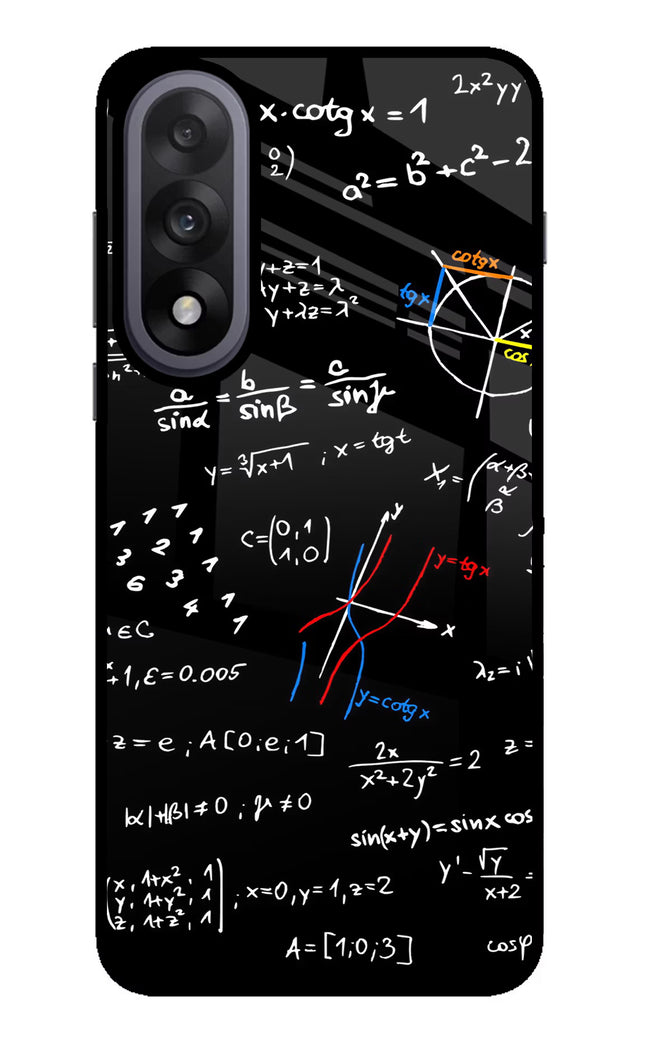 Mathematics Formula OnePlus Nord 5 Glass Case
