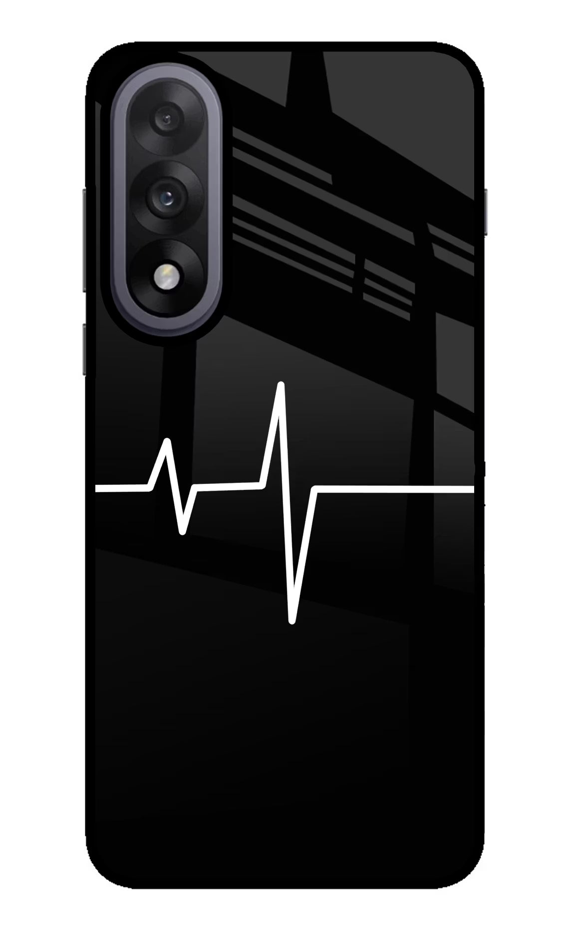 Heart Beats OnePlus Nord 5 Glass Case Back Cover by Casekaro