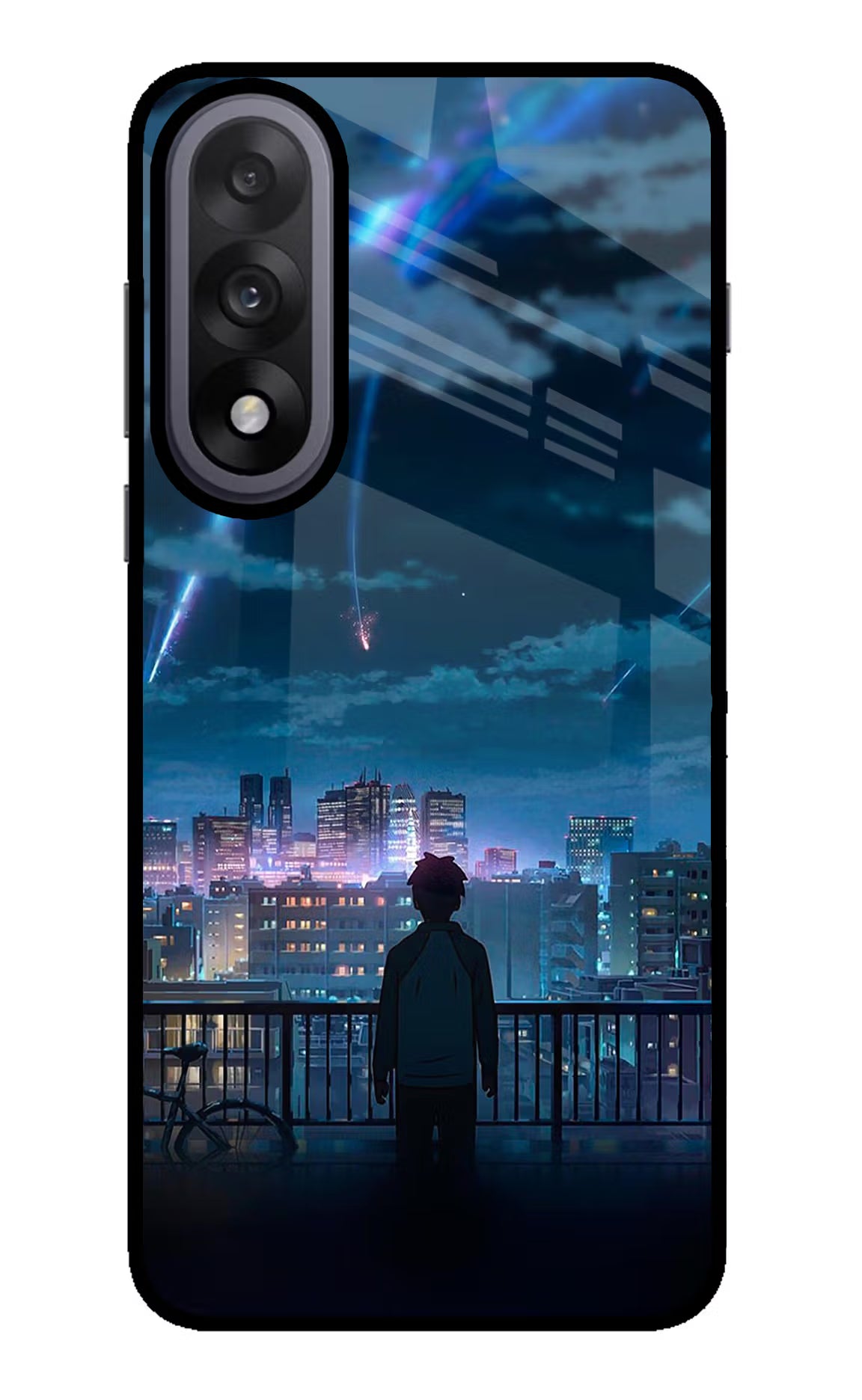 Anime OnePlus Nord 5 Glass Case Back Cover by Casekaro