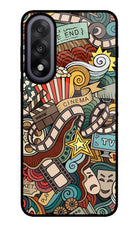 Cinema Abstract OnePlus Nord 5 Glass Case