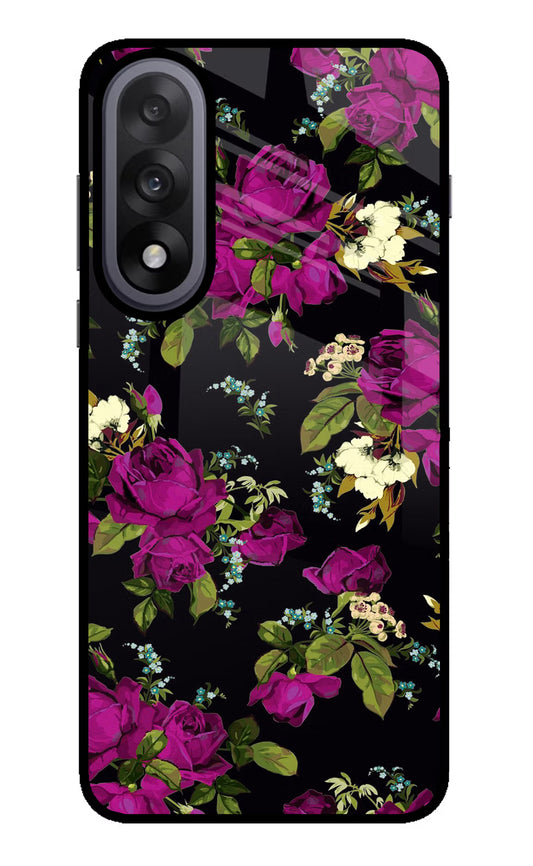 Flowers OnePlus Nord 5 Glass Case