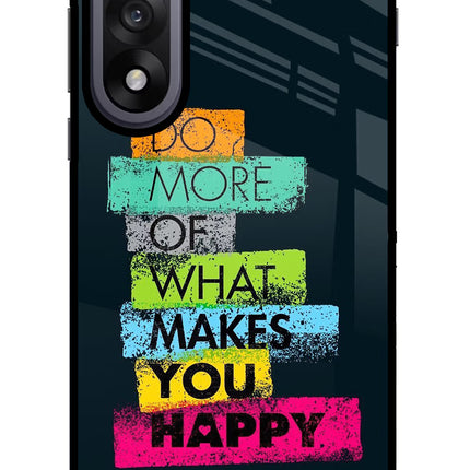 Do More Of What Makes You Happy OnePlus Nord 5 Glass Case