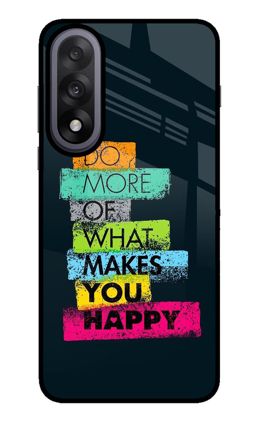 Do More Of What Makes You Happy OnePlus Nord 5 Glass Case