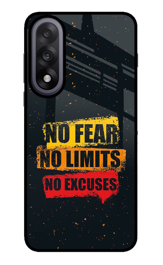 No Fear No Limits No Excuse OnePlus Nord 5 Glass Case