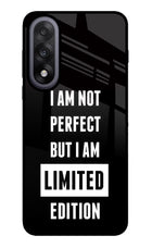 I Am Not Perfect But I Am Limited Edition OnePlus Nord 5 Glass Case